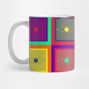 Eye of Providence Pop Art Mug